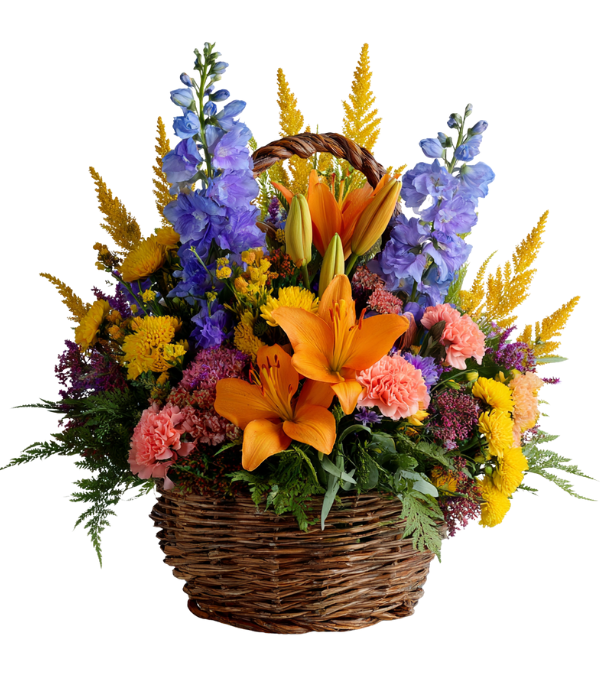 Get Basket of Mixed Flowers in Sault Ste. Marie | Mann Florist